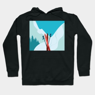 Winter landscape Hoodie